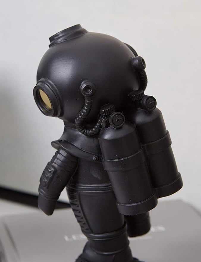 HAUCOZE Diver Figurine Decor Modern Statue Sculpture Table Centerpiece Polyresin 7.5 inch-Ruum Studio Home