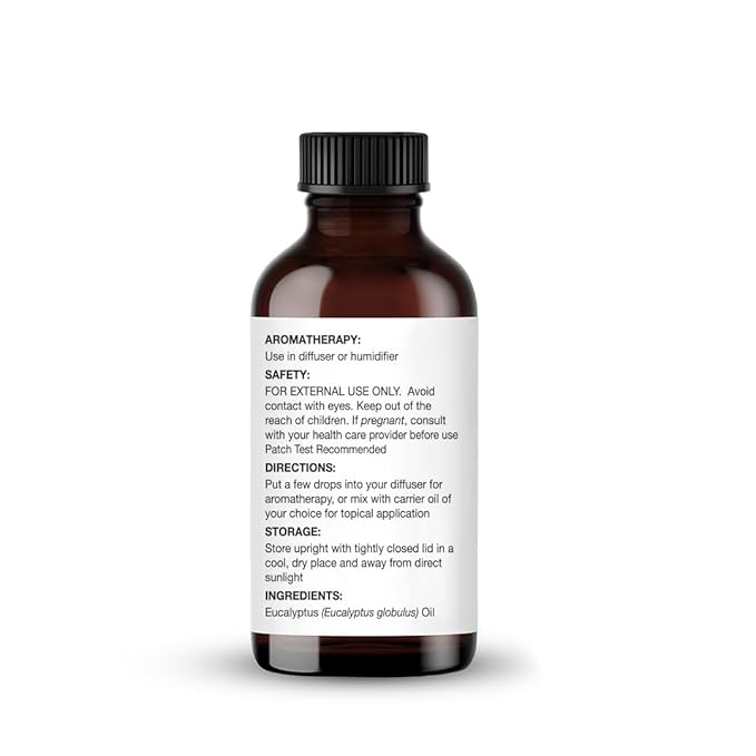 Majestic Pure Eucalyptus Essential Oil with Glass Dropper - 1 Fl Oz - 100% Pure and Natural Eucalyptus Oil - Premium Grade Essential Oils for Diffuser, Aromatherapy, Soap and Candle Making-Ruum Studio Home