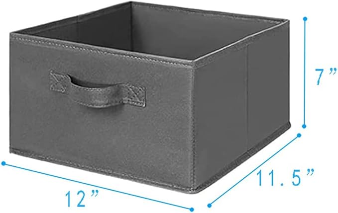 MAX Houser Hanging Shelf Closet Storage Organizer Removable Drawers ，Hanging Storage Organizer Hanging Sweater 2 Sock Underwear Drawers for Closet, Bedroom, Dark Grey-Ruum Studio Home