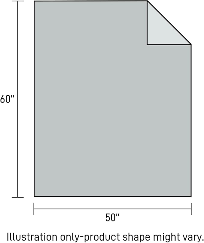 Soft Fuzzy Throw Blanket - Light Grey Cozy Warm Knit Fluffy Plush, Lightweight & Breathable, Throw for Bed, Chair, Sofa, Couch, Outdoor, 50"X60", Oeko-TEX Certified-Ruum Studio Home