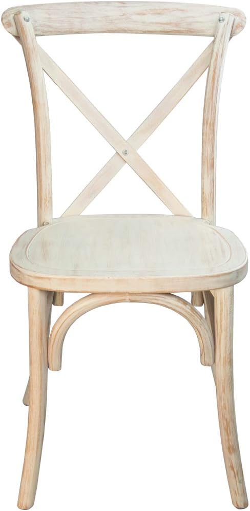 EMMA + OLIVER 2-Pack Lime Wash X-Back Chair-Ruum Studio Home