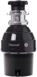 GE Disposall Batch Feed 3/4 Horsepower Motor Garbage Disposer, Good for Grinding: Vegetable Peels & Small Bones, Easy Install Kit, Non-Corded, Recommended for 2-4 Person Homes, GFB760N-Ruum Studio Home