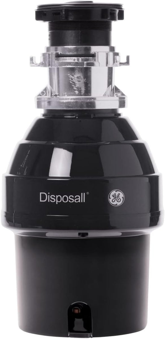 GE Disposall Batch Feed 3/4 Horsepower Motor Garbage Disposer, Good for Grinding: Vegetable Peels & Small Bones, Easy Install Kit, Non-Corded, Recommended for 2-4 Person Homes, GFB760N-Ruum Studio Home