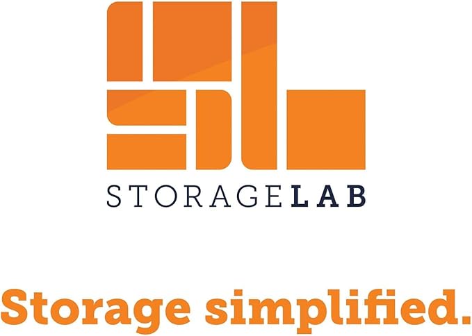 storageLAB Slim Under Bed Storage Containers, Closet Organizers with Sturdy Handles for Clothes, Comforters, and Accessories, Use Under or at the End of the Bed - 2 Pack, Adjustable Dividers, Grey-Ruum Studio Home