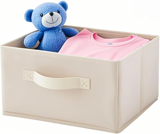 Hanging Shelf Closet Storage Organizer Removable Drawers ，Hanging Storage Organizer Hanging Sweater 2 Sock Underwear Drawers for Closet, Bedroom, Beige-Ruum Studio Home