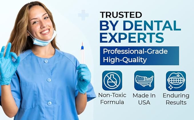 LaserGlow Professional Teeth Whitening Gel 44% Hydrogen Peroxide – Dual Barrel Syringe for Fast, Effective, and Whitening Results | Hydrogen Peroxide Gel, Teeth Whitener, Tooth Whitening Gel-Ruum Studio Home