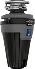 Moen Chef Series 1 HP Continuous Feed Lighted Garbage Disposal with Sound Reduction for Under Sink, Power Cord Included, EXL100C-Ruum Studio Home
