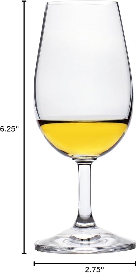 Architectural Digest 2022 Best Glass, Set of 12 European, Lead-Free Crystalline INAO Wine Tasting Glasses, Perfect for Wine Tasting Events, 7 Fl. Oz., A Favorite of Professional Wine Tasting Rooms-Ruum Studio Home