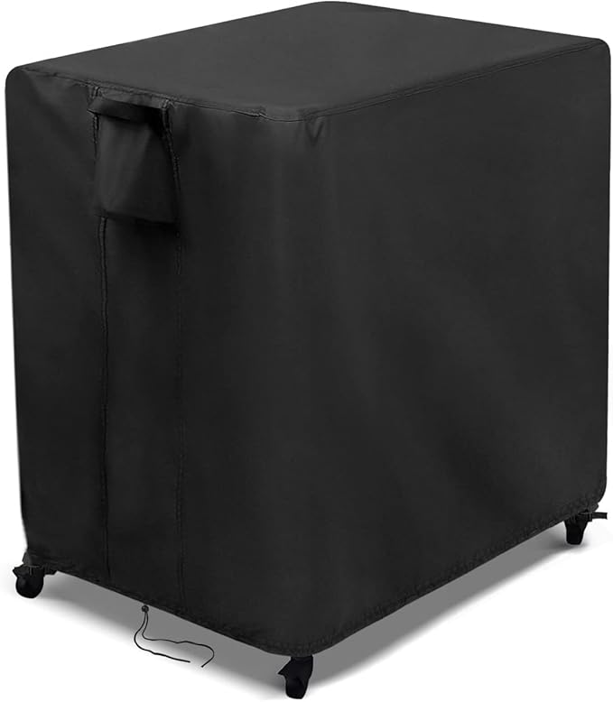 Kingling Outdoor Table Cover for Patio Cart Table, Waterproof Outdoor Grill Prep Table Cover Prep Cart Table Cover - 32" L x 27" W x 30" H-Ruum Studio Home