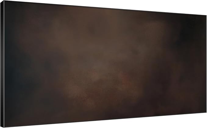 SIGNWIN 24"x46" Extra Large Framed Wall Art Dark Brown Abstract Moody Illustration for Home Living Room Bedroom Decor (Frame Assembly Required)-Ruum Studio Home