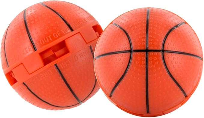 Sneaker Balls Odor-Fighting Shoe Fresheners, Eliminates Unpleasant Smells, Perfect For Sneakers, Gym Bags, Gear Bags, Drawers, Lockers, And More!, Basketball, 2 Pack-Ruum Studio Home