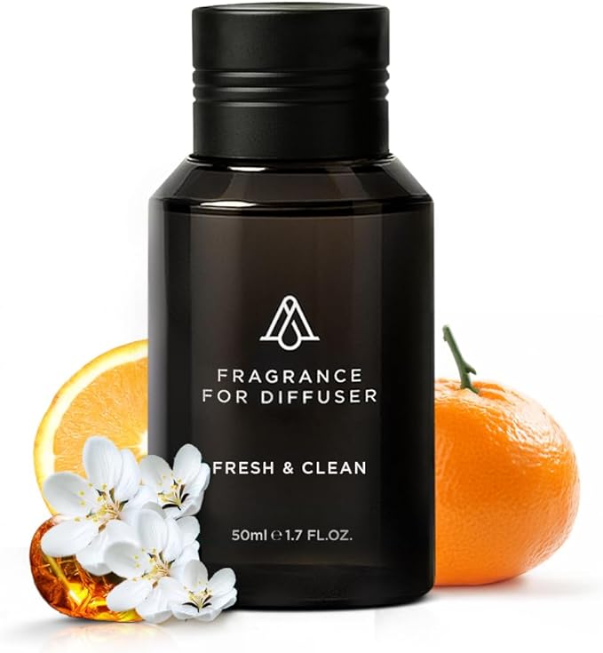Aromaplan Hotel Scents Fresh & Clean, 1.7 Fl Oz (50 ml)- Home Luxury Aroma & Hotel Fragrance Essential Oil- Hotel Essential Oil for Aromatherapy- USA Made, Bolder Aroma & Longer Lasting-Ruum Studio Home