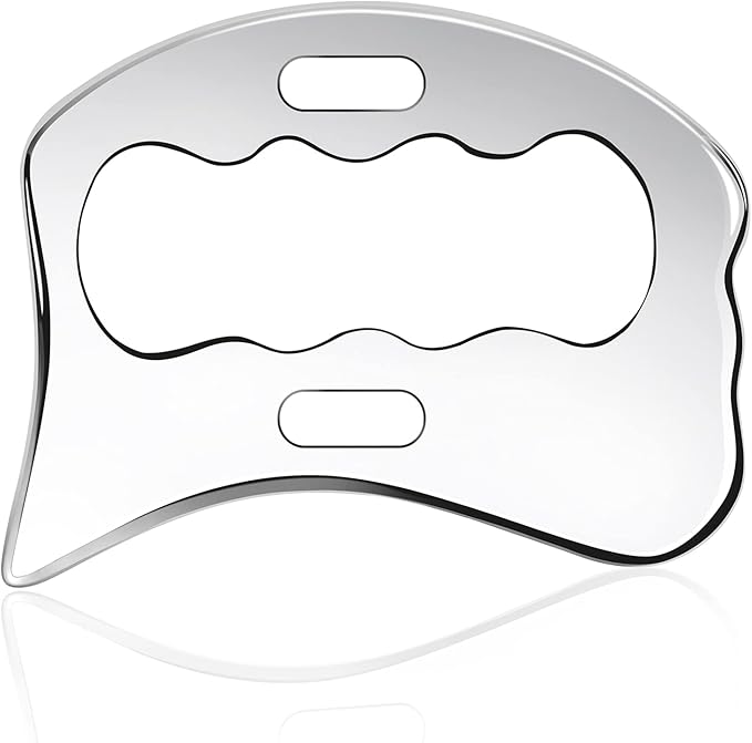 Guasha Massage Tool, Grade Stainless Steel Scraping Tool for Soft Tissue Upgrade Physical Therapy Stuff,Used for Back, Legs, Arms,Neck,Shoulder, Gua sha Tool-Ruum Studio Home