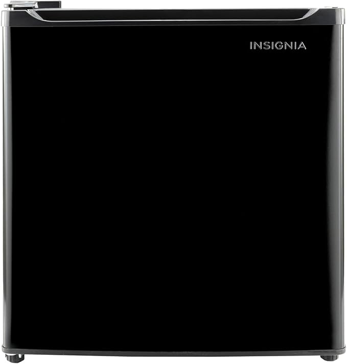 RecPro 1.7 Cu Ft 12V RV Refrigerator | Compact Fridge with Reversible Door, 2L Bottle Door Storage, 7 Temp Settings | Eco-Friendly R600A, Leveling Feet, Wire Shelf | 19.5”H x 17.5”W x 19.8”D-Ruum Studio Home