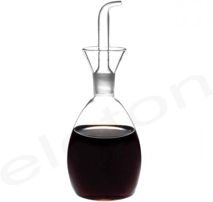 ELETON Planet Glass Oil Decanter and Cruet 10 Ounces-Ruum Studio Home