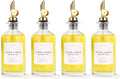 Molimoli Glass Olive Oil Cruet Set - 350ml Bottles With Weighted Pourers, Set of 4-Ruum Studio Home