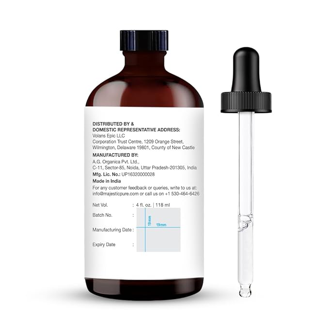 Majestic Pure Grapefruit Essential Oil with Glass Dropper - Huge 4 Fl Oz - 100% Pure and Natural Grapefruit Oil - Premium Grade Essential Oils for Diffuser, Aromatherapy, Soap and Candle Making-Ruum Studio Home