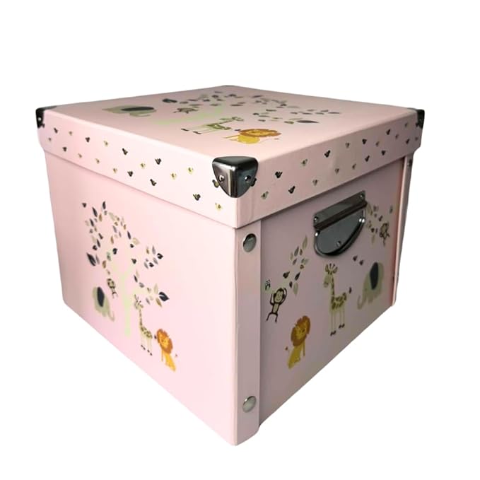 GroWings Baby Keepsake Box - Large Memory Storage for Newborns, Suitable for Boys and Girls, Strong, Durable, and Collapsible Gifts-Ruum Studio Home