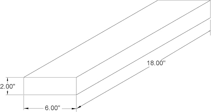 joelsantiques - 18 Inch Wooden Floating Shelves for Wall - 18x6x2 in - Made of Natural Wood - Short Heavy Duty Rustic Wall Shelves for Bedroom - Perfect for Bathroom, Kitchen - Natural-Ruum Studio Home