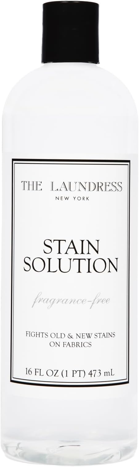 The Laundress Stain Solution, Laundry Stain Treatment, Stain Remover for Makeup, Red Wine, Coffee, Grass, & More, 16 Fl Oz-Ruum Studio Home
