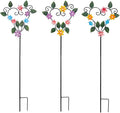 Metal Flowers Decorative Garden Stakes, 22.1 ''H Heart Shape Metal Flowers for Outside Yard Art Garden Stakes,Spring Outdoor Decor Housewarming Present for Women Mom Grandma-Ruum Studio Home