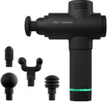 Hyperice Hypervolt 2 Black - Featuring Quiet Glide Technology - Handheld Percussion Massage Gun | 3 Speeds, 5 Interchangeable Heads | Helps Relieve Sore Muscles and Stiffness |FSA and HSA-Ruum Studio Home