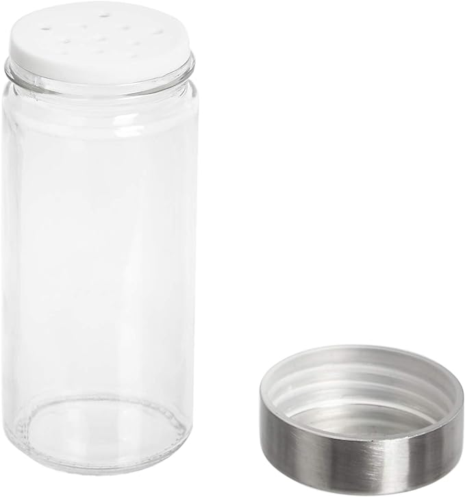 Amazon Basics 20 Jars Spice Organizer Rack, Silver-Ruum Studio Home
