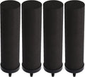 Huining 4PCS Black Filters for Purification Unit Filter Replacement Household Bucket Filtration System Gravity Water Filter System Purifier Survival-Ruum Studio Home
