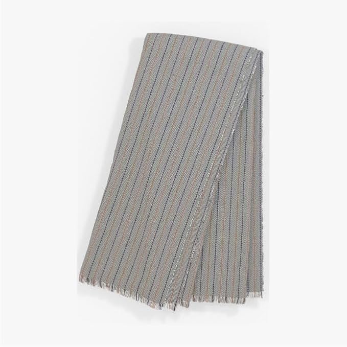 Outer Insect Shield Lightweight Throw Blanket - Pinstripe, 50’’W x 60’’, Recycled Material, Repels Mosquitoes, Ticks, Fleas & Flies, Machine Washable, Camping, Picnic, Beach, Travel-Ruum Studio Home