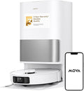 Mova P10 Pro Ultra Robot Vacuum and Mop 13,000Pa Suction, 140°F Hot Water Auto Mop Washing & Drying, Dual Spinning Extenable Mop,10.5mm Lifting for Carpet, 360°Obstacle Avoidance, App Control-Ruum Studio Home