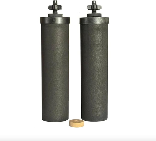 Authentic CB9 Clearbrook 9-Inch Gravity-Fed Water Filter Systems, Replacement For Berkey BB9-2 High-Performance Water Filtration, No Electricity Needed (Set of 2)-Ruum Studio Home