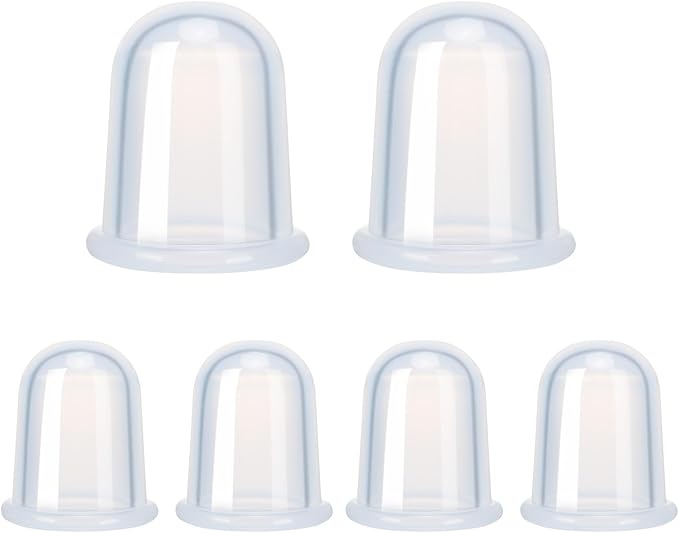 Silicone Cupping Therapy Set - Cupping Kit for Massage Therapy - Cellulite Remover Cupping Set - Anti Cellulite Cup Massager, Vacuum Suction Massage Cups for Cellulite Reduction-Ruum Studio Home