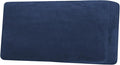 H.VERSAILTEX Velvet Stretch Individual Couch Cushion Cover Plush Cushion Slipcover for Loveseat Sofa Cushion Furniture Protector Seat Cushion Sofa Cover (1 Piece Sofa Cushion Cover, Navy)-Ruum Studio Home