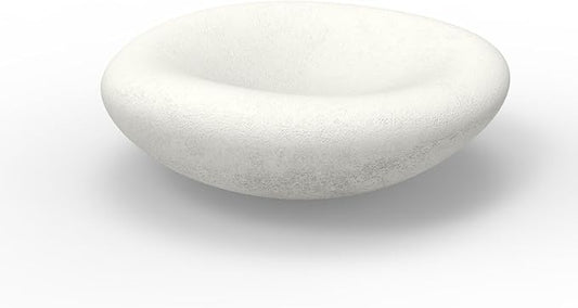 6.3 Inch Concrete Bowl, Modern Decorative Home Decor, Jewelry Tray, Asymmetrical Concrete Organic Bowl, Minimalist Tray-Ruum Studio Home