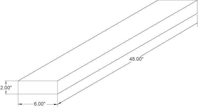 joelsantiques 48 Inch Wooden Floating Shelves for Wall - 48x6x2 in - Made of Natural Wood - Long Heavy Duty Rustic Wall Shelves for Bedroom - Perfect for Living Room, Kitchen - Gray - Grey-Ruum Studio Home