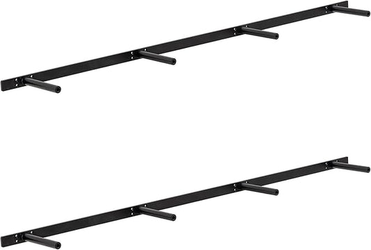 Hidden Shelf Brackets ， Floating Shelf Bracket ( Additional Brackets -NO Kits) 53 Inch -2 Pcs-Ruum Studio Home