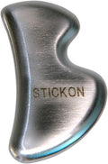 STICKON Stainless Steel Gua Sha Scraping Massage IASTM Soft Tissue Mobilization Tool (B Shape)-Ruum Studio Home