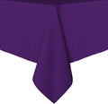sancua Rectangle Tablecloth - 70 x 120 Inch - Stain and Wrinkle Resistant Washable Polyester Table Cloth, Decorative Fabric Table Cover for Dining Tables, Buffet Parties and Camping, Purple-Ruum Studio Home