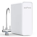 Ecoviva Under Sink Reverse Osmosis System, 8-Stage Water Filtration System, 600 GPD Water Purifier, Fast Dispense, 2.5:1 Pure to Drain, Easy Installation, Reduce PFAS, NSF/ANSI 58 Certified-Ruum Studio Home