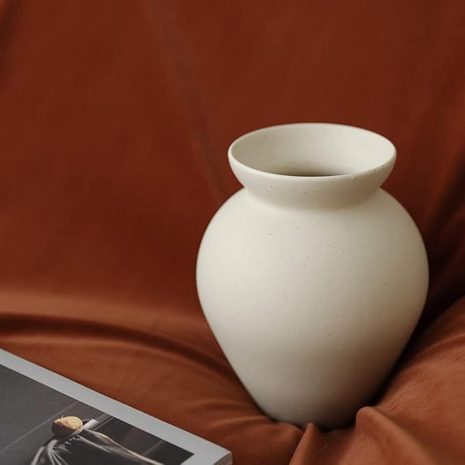 Retro Flower Vase, Crock Milk Can Shape, Flower Arrangement, Nordic Ornament Living Room Decoration-Ruum Studio Home