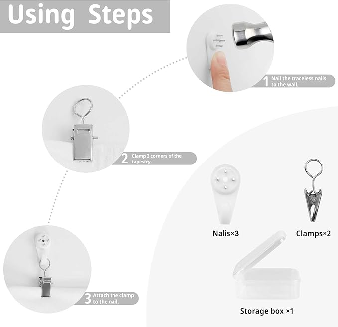 HZOHNAGO Sun Moon Tapestry Boho Golden Stars Pattern Printed Wall Tapestry Wall Hanging for Bedroom Living Room Dorm 60" W x 60" H-Ruum Studio Home