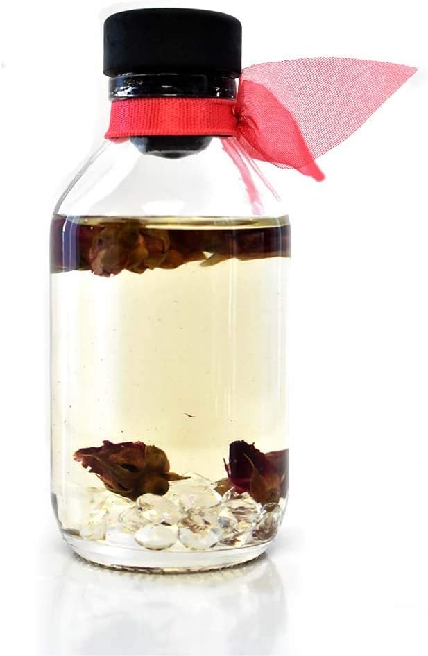 LOVSPA Reed Diffuser Set, Velvet Rose Scented Oil Diffuser with Sticks, Home Fragrance Accessories for Bathroom Shelf Decor, Aroma Diffusers for Home or Office Desk, USA Made-Ruum Studio Home