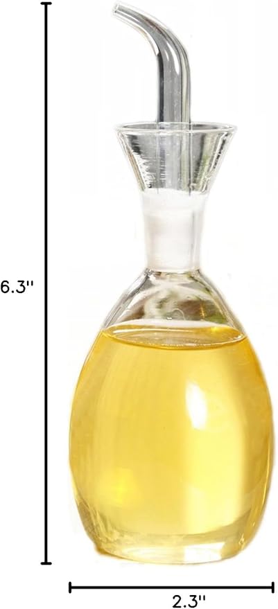 ELETON Planet Glass Oil Decanter and Cruet 10 Ounces-Ruum Studio Home