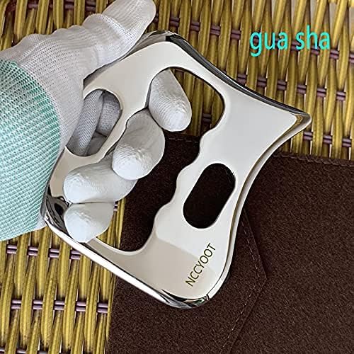 Gua sha Tool gua sha Stainless Steel iastm Tool Gussha Massage Tool Muscle Scraping Tool for Soft Tissue Therapy and Reduce Arms,Back, Legs, Neck Muscle Pain(SSL)………-Ruum Studio Home