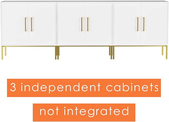 LYNSOM TV Stand for 85 Inch TV, Wood Entertainment Center with Storage Cabinet, TV Cabinet Black, Long Console Table for Living Room, Bedroom-Ruum Studio Home