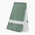 Outer Bug Shield Outdoor Throw Blanket w/Insect Shield Repellent Gear Technology- Lightweight Insect-Repellent Outdoor Blanket, Camping, Picnic & Beach Blanket, Forest Green Colorblock, 50" W x 60"-Ruum Studio Home