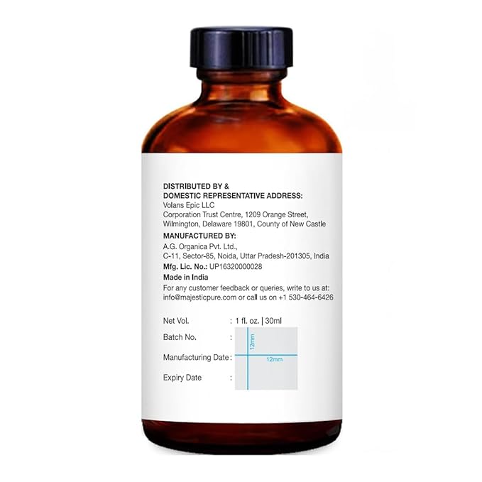 Majestic Pure Patchouli Essential Oil with Glass Dropper - 1 Fl Oz - 100% Pure and Natural Patchouli Oil - Premium Grade Essential Oils for Diffuser, Aromatherapy, Soap and Candle Making-Ruum Studio Home