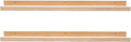 AZSKY Floating Shelves Wall Mounted Set of 2 Natural Wood Picture Shelves Wall Shelves for Bedroom Bathroom Living Room Kitchen Laundry Room Storage & Decoration 24 Inch-Ruum Studio Home