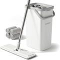 JOYMOOP Mop and Bucket Set, Dust Mops for Floor Cleaning, Wall Mop with 4 Microfiber Mop Head Replacement-Ruum Studio Home