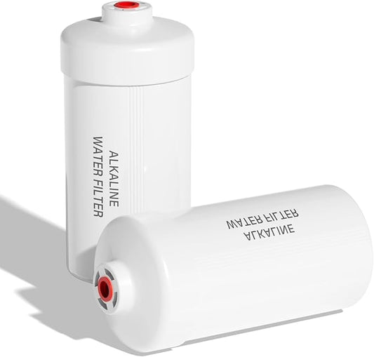 Purewell PH-2 White 3-Stage Alkaline Filter Elements, Additional filters for Berkey® Black Filters, Berkey® Gravity Filtration System and Purewell System, pH 8-9 (2 Pack, K Series)-Ruum Studio Home